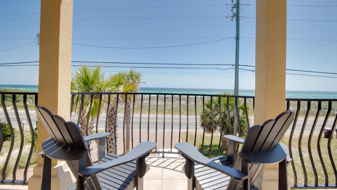 Walk To The Beach! 3 Story Home! 2 Balconies With Gulf Views! Panama City Beach Eksteriør bilde