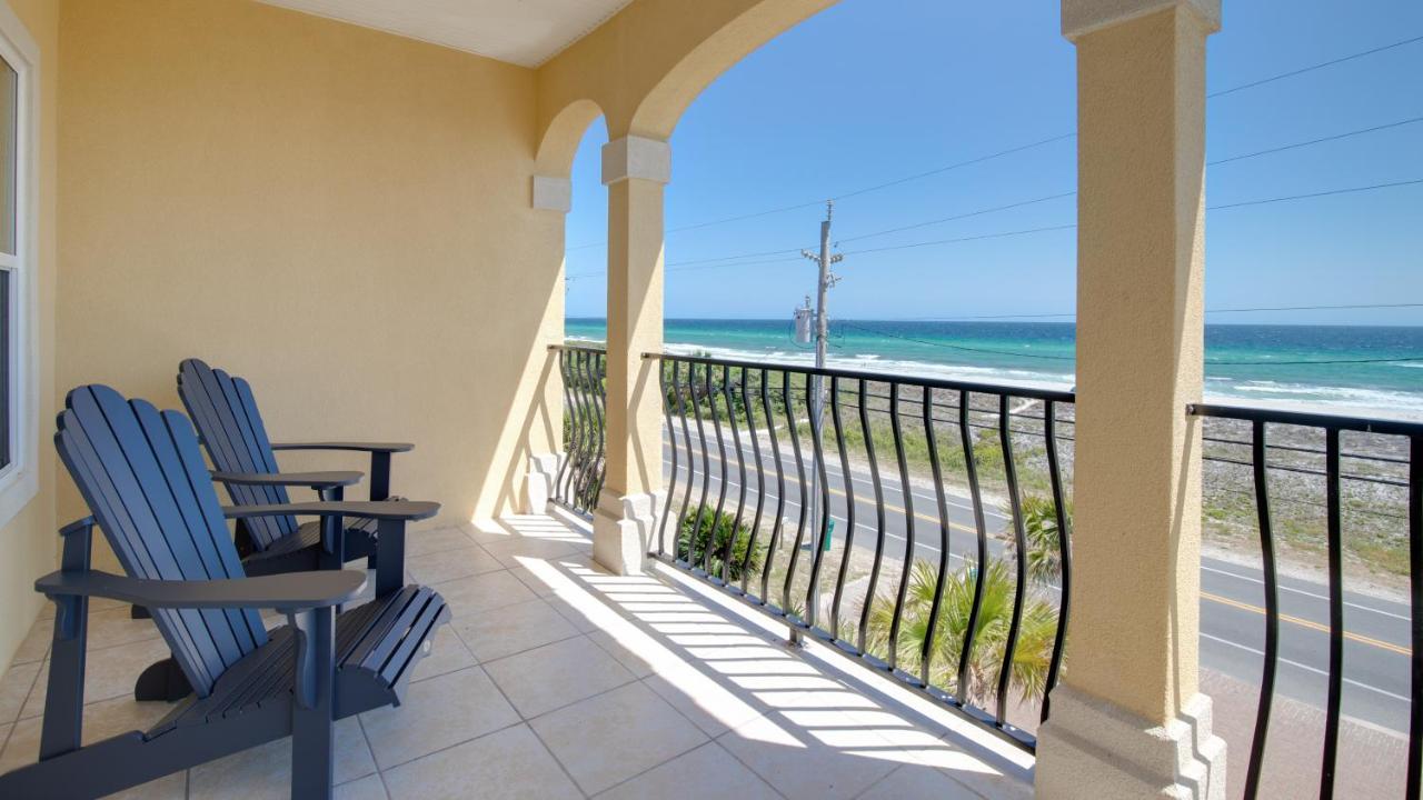 Walk To The Beach! 3 Story Home! 2 Balconies With Gulf Views! Panama City Beach Eksteriør bilde